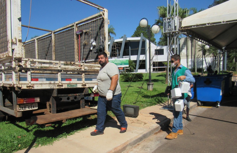 Ponta Porã realizou campanha de coleta de resíduos eletrônicos