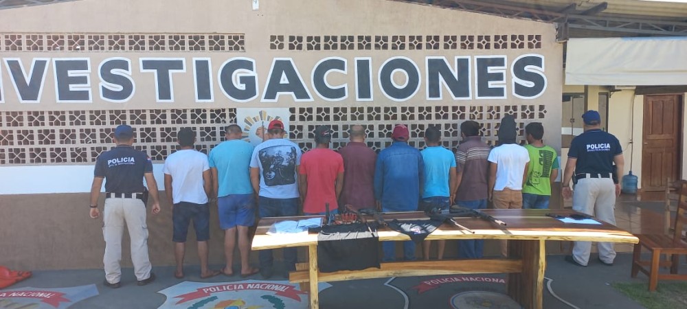 Polícia Nacional faz operação contra tráfico de drogas e armas na fronteira