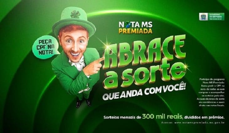 Programa Nota Premiada define calendário anual de sorteios para 2022