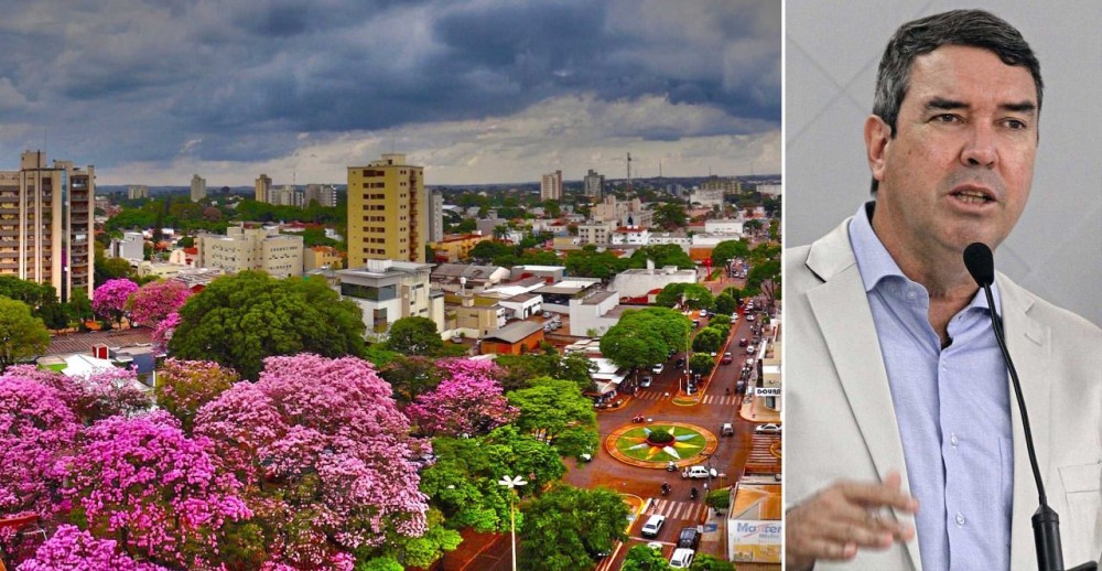 Riedel: ‘No seus 86 anos, Dourados comemora R$ 1 bilhão em obras do Governo do Estado’