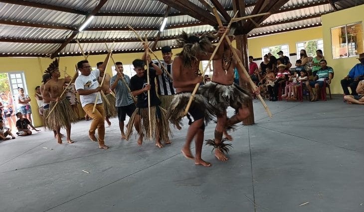 Governo entrega reforma da Oca da Aldeia Água Bonita