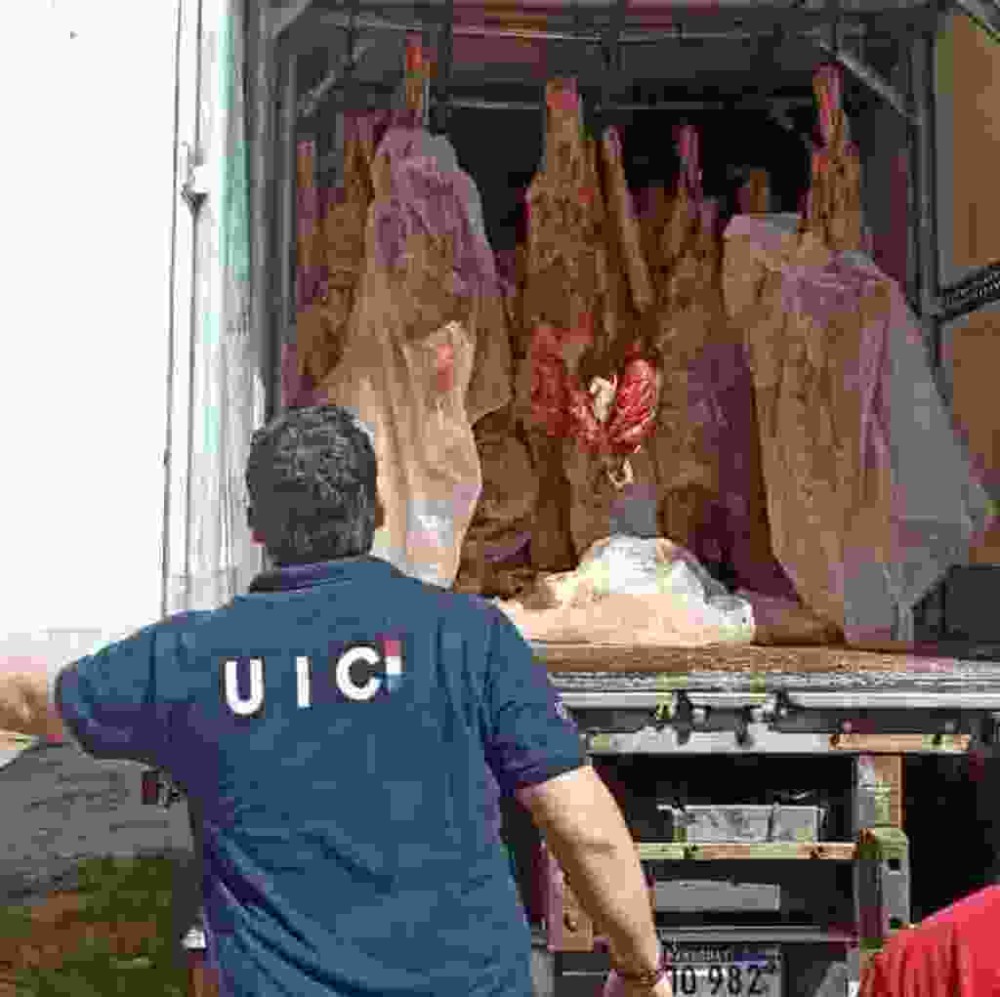 Polícia paraguaia barra 16 toneladas de carne e prende quatro pessoas
