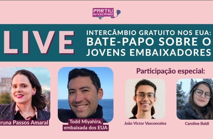 Programa Jovens Embaixadores terá live para auxiliar estudantes inscritos da REE