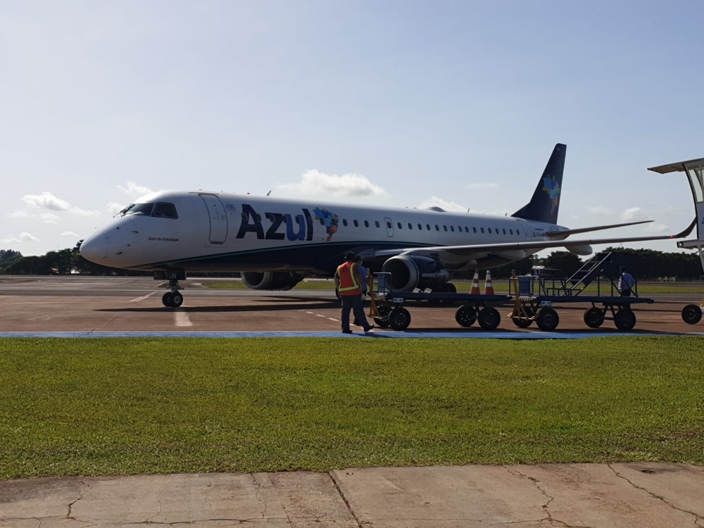 Voo da Azul chegou a Ponta Porã para revolucionar o turismo regional, diz Peluffo