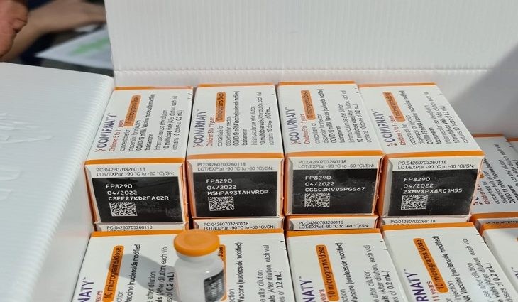 Hoje: SES recebe 26.300 doses de vacina da Pfizer para uso pediátrico