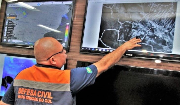 Defesa Civil já disparou 8,4 milhões de alertas em MS
