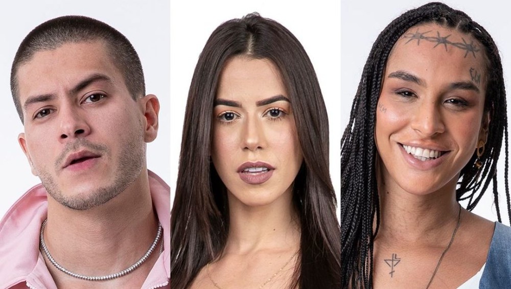Arthur, Larissa e Linn da Quebrada formam 6º paredão do 'BBB22'