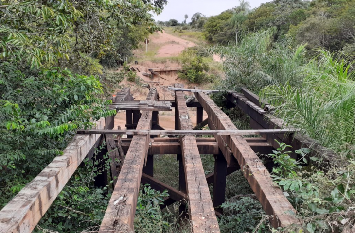 Pontes de madeira são substituídas por estruturas de concreto em MS