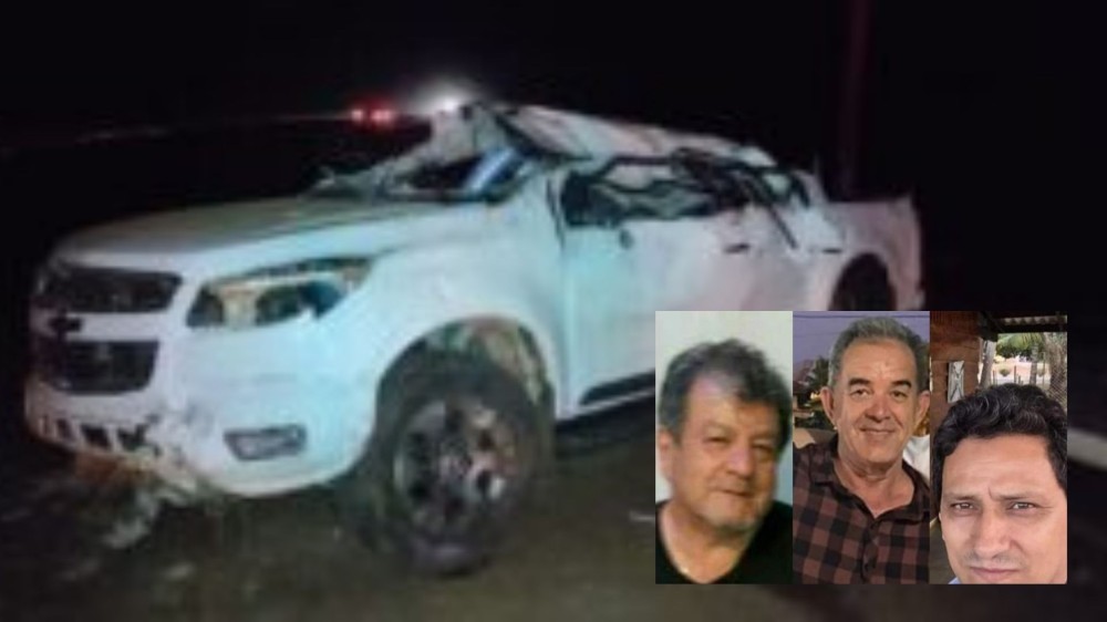 Acidente mata ex-vice-prefeito, superintendente de Habitação e comerciante de MS