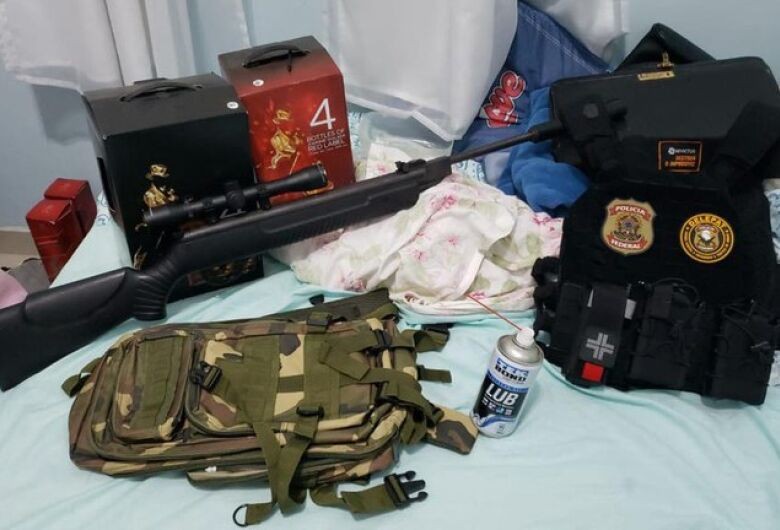 Polícia Federal e MPF fazem operação contra traficantes de armas