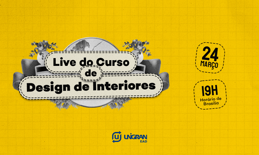 Personal Organizer de estrelas nacionais participa de live do curso de Design de Interiores