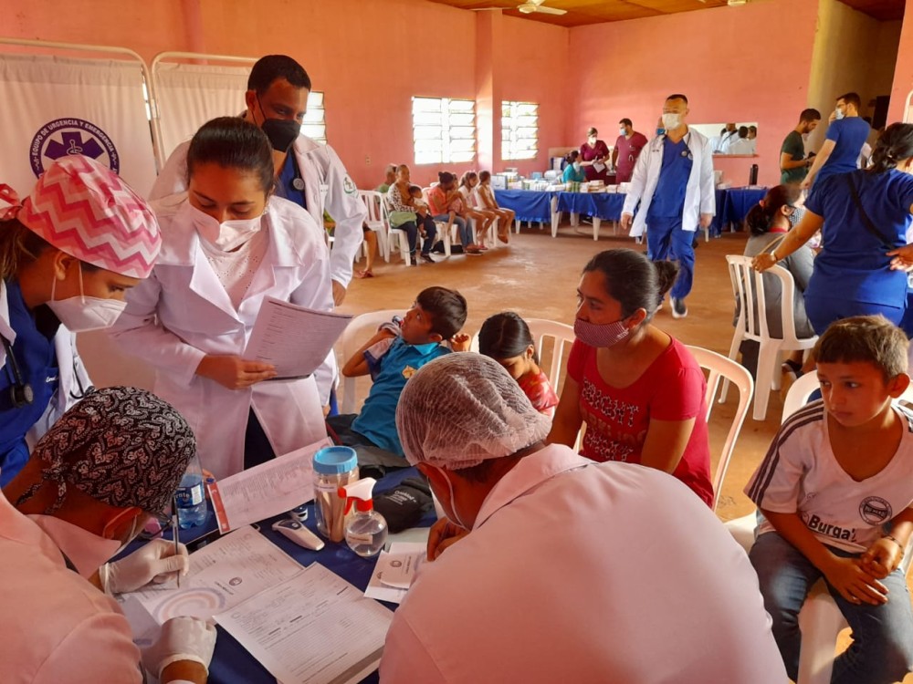 UCP realiza Atenção Básica no bairro San Blas em Pedro Juan Caballero