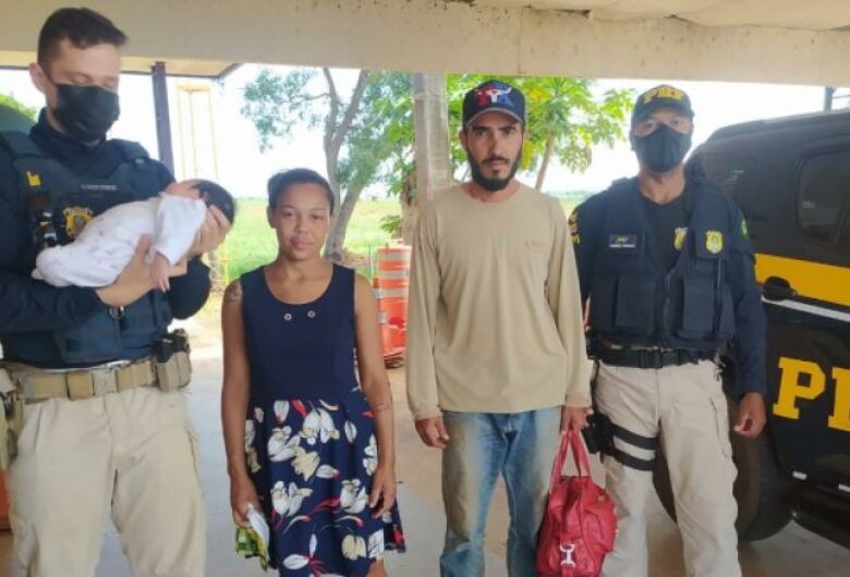 PRF salva bebê de 1 mês que estava desacordada