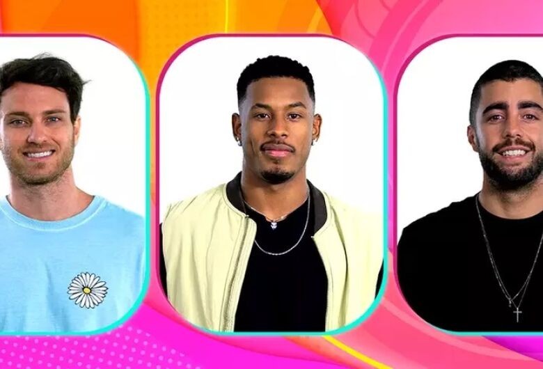 Lucas, Paulo André e Pedro Scooby formam 10º paredão do BBB22