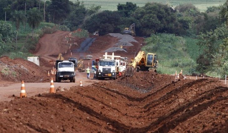 Obra que vai ligar Fátima do Sul a Caarapó segue em pleno vapor