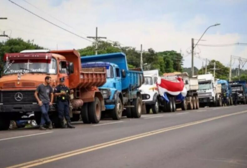 Pedida prisão domiciliar para caminhoneiros paraguaias presos por extorsão