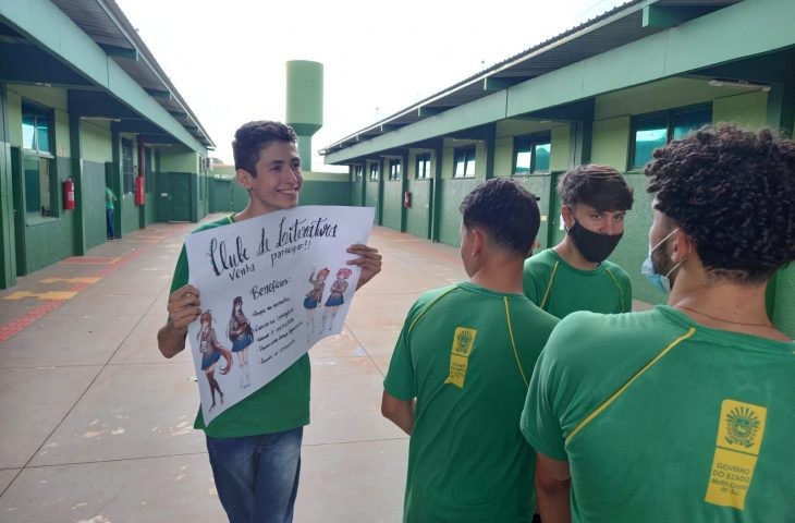 Clubes de protagonismo são implementados em Escola da Autoria de MS