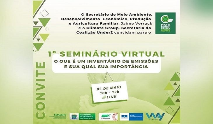 Seminário explica importância de Inventário de Emissões de gases de efeito estufa