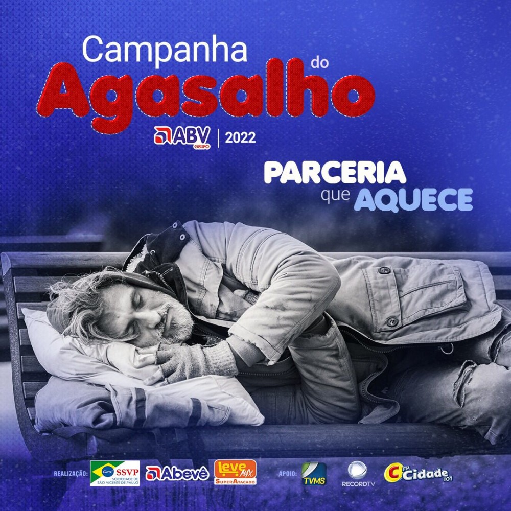 Grupo Abevê Supermercados e Vicentinos realizam a campanha do agasalho