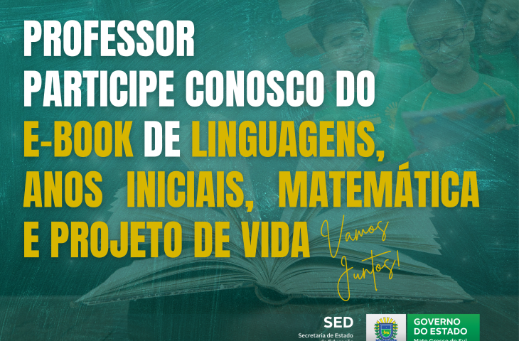 Professores da Rede Estadual têm até junho para participar do E-Book