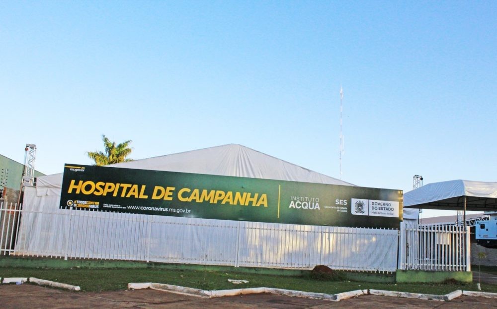Hospital de Campanha de Ponta Porã será inaugurado nesta sexta-feira