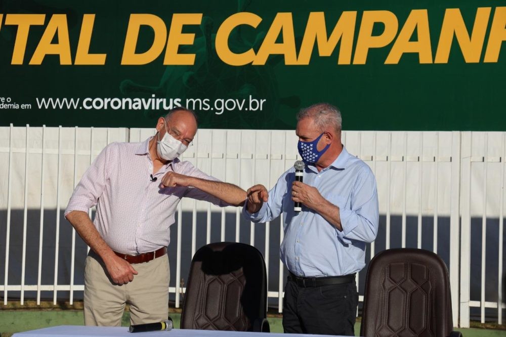 Hospital da Campanha de Ponta Porã é inaugurado e vai atender vítimas da Covid 19