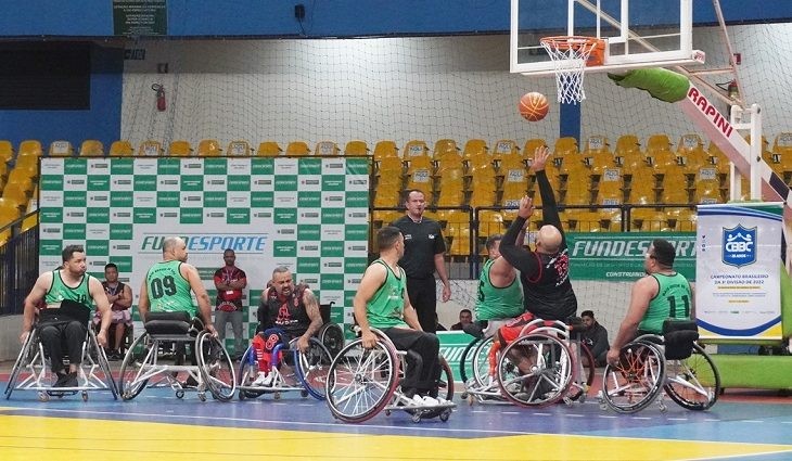 Definidos os finalistas do Campeonato Brasileiro de Basquete em Cadeira de Rodas