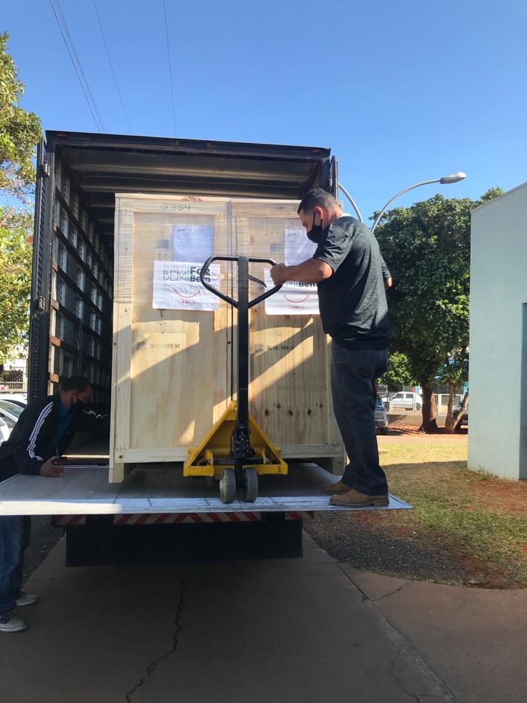 JBS doa respiradores para Nova Andradina
