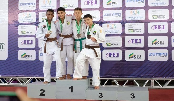Mato Grosso do Sul termina o Brasileiro Sub-18 de Judô com 5 medalhas