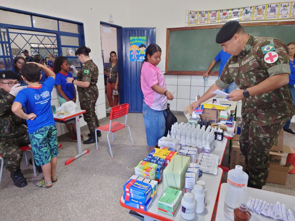 Distrito Cabeceira do Apa recebe ação social