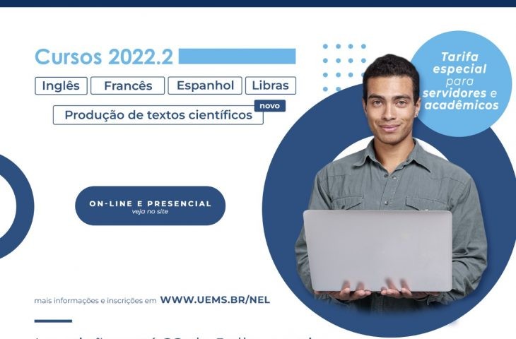 Uems tem cursos de idiomas e produção de textos científicos