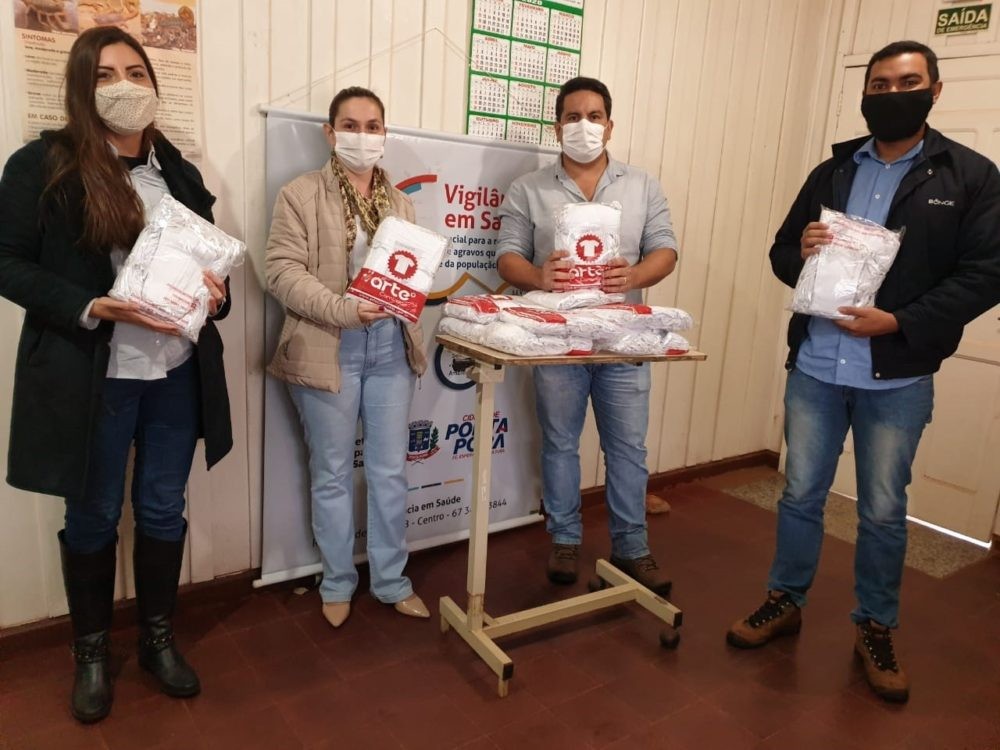 COVID-19: Prefeitura de Ponta Porã recebe doação de máscaras