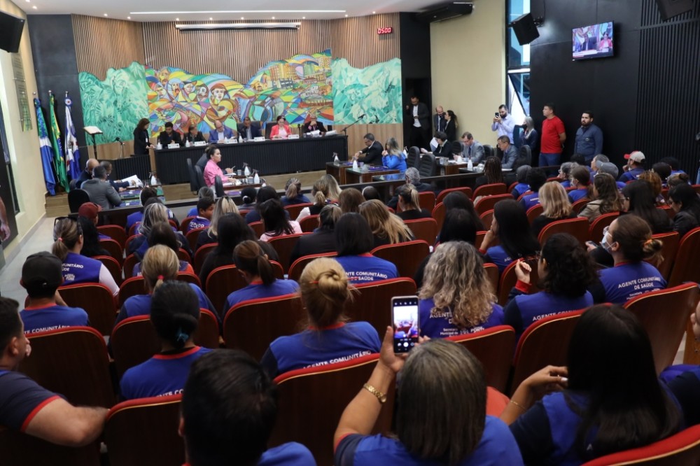 Câmara aprova piso salarial para os agentes de saúde de Ponta Porã