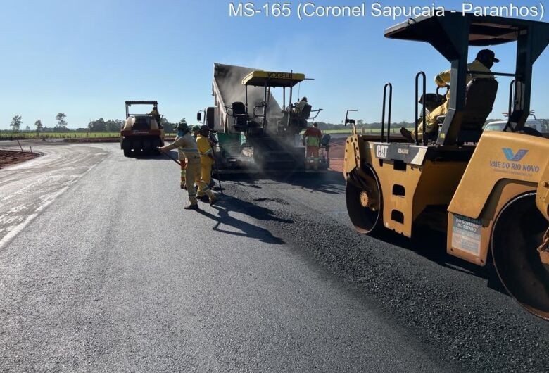 Obra da rodovia 'Sul-Fronteira' já está com metade da pavimentação