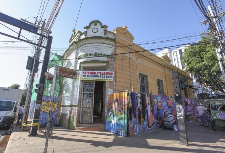 Restauração da Casa do Artesão já tem 60% das obras concluídas