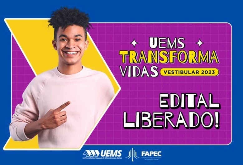 Inscrições para o Vestibular Uems com 1,3 mil vagas começam hoje