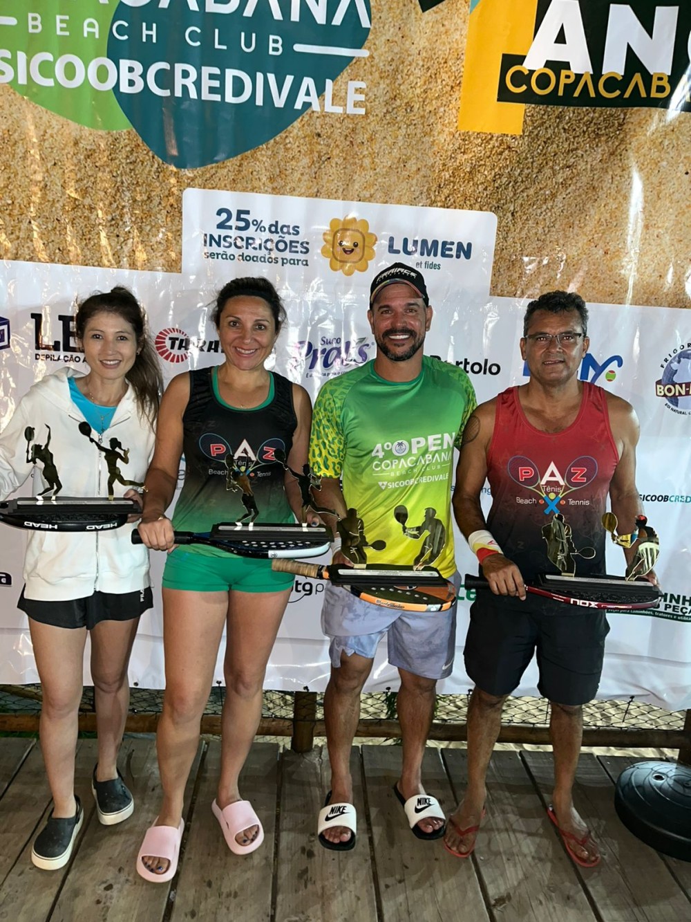 Sul-mato-grossenses conquistam torneio de beach tennis em Prudente