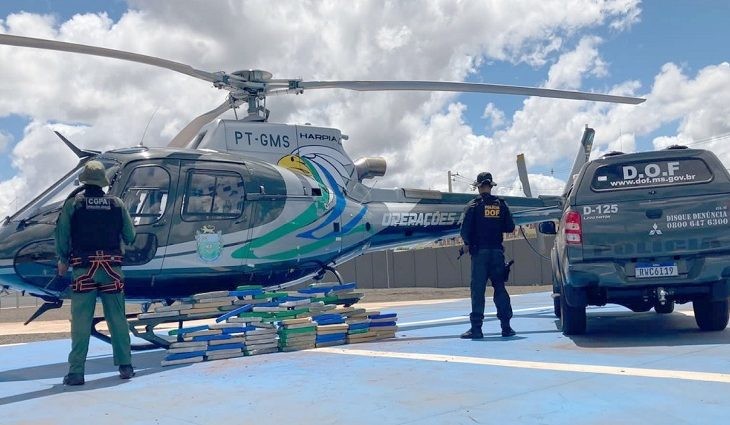DOF capacita policiais que atuarão no policiamento aéreo na região de fronteira