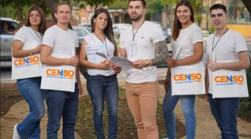 Quarta-feira de feriado do Censo Nacional 2022 no Paraguai