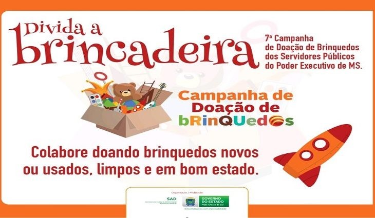 Sétima edição da campanha 'Divida a Brincadeira' será lançada amanhã