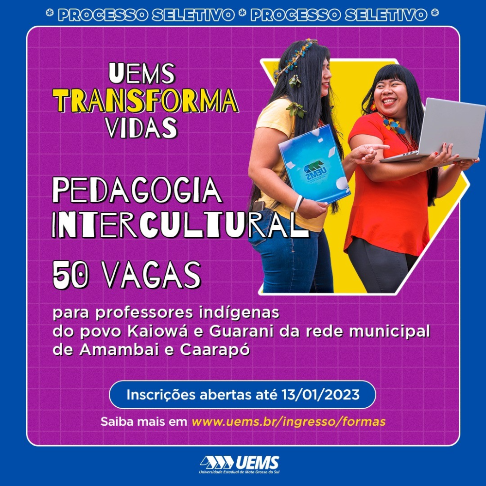 Uems abre graduação em Pedagogia Intercultural para professores indígenas