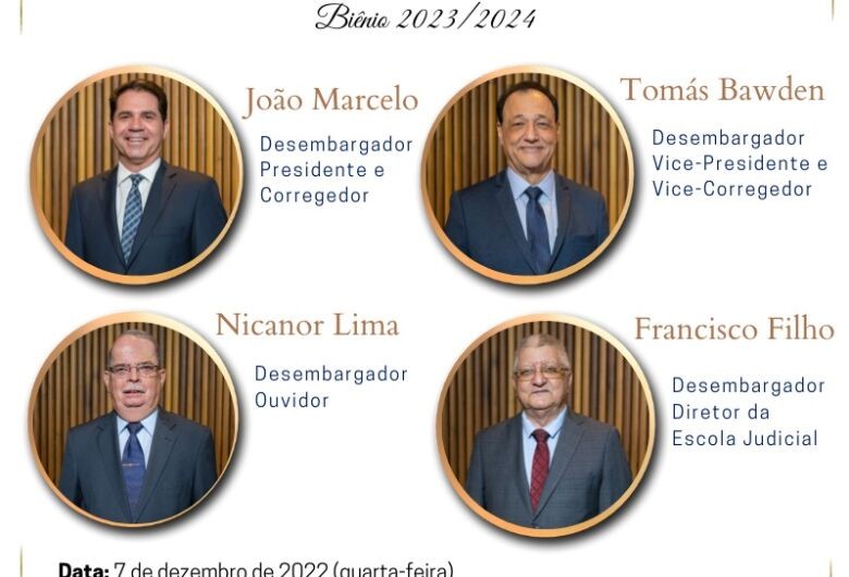 Nova diretoria do TRT/MS tomará posse na quarta-feira