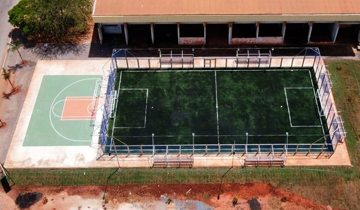 Estado intensifica entrega de arenas do MS Bom de Bola em 9 municípios