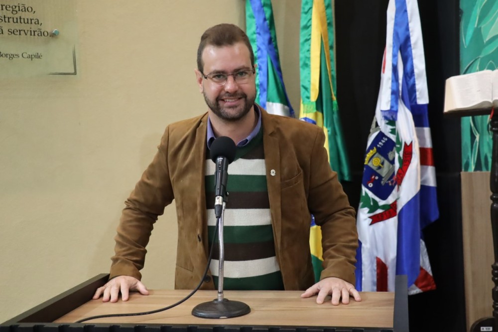 Thiago Vedana faz relevantes solicitações ao Poder Executivo