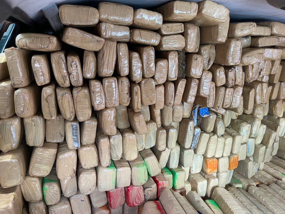 <strong>Polícia Federal apreende mais de 1 tonelada de maconha no distrito Itamarati</strong>