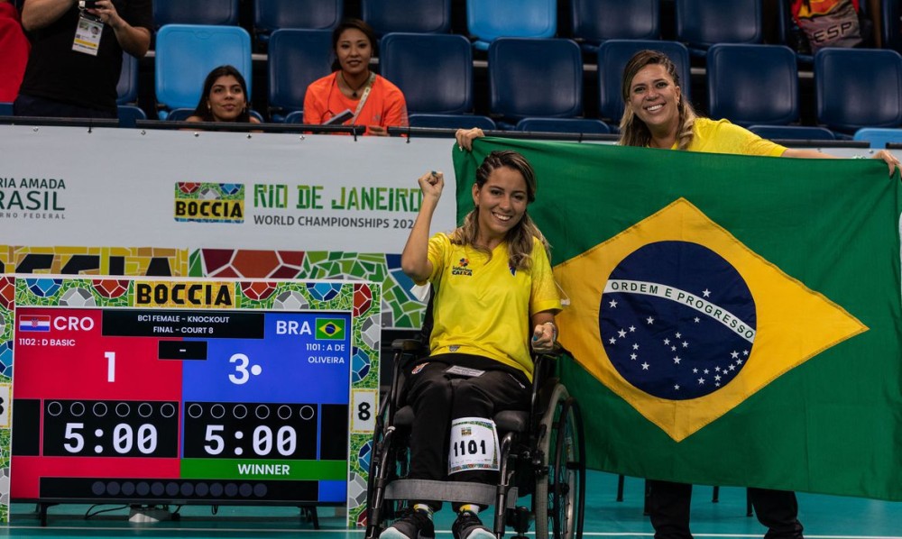 Mundial de bocha paralímpica chega ao final no Rio de Janeiro