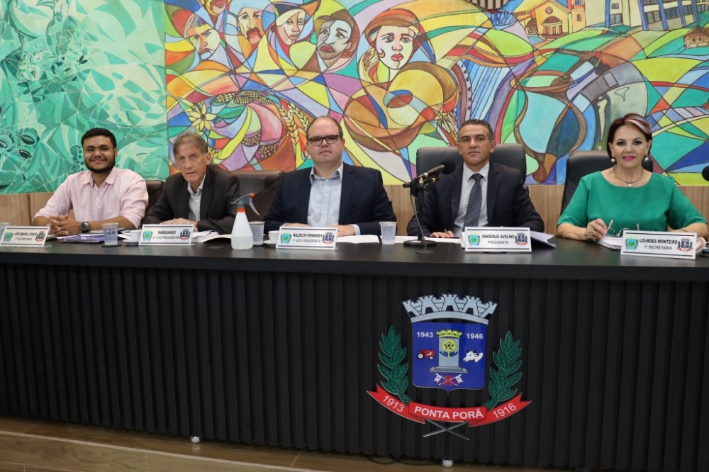 Câmara Municipal de Ponta Porã promoveu última sessão do ano de 2022