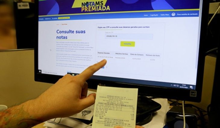 Programa Nota Premiada realiza 1º sorteio de 2023 neste sábado