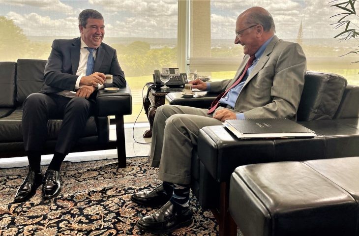 Riedel e Alckmin discutem industrialização e ações para fortalecer economia de MS