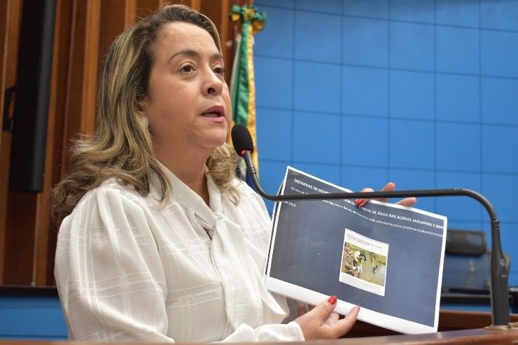Lia Nogueira quer ações que resolvam falta de água em reserva indígena de Dourados